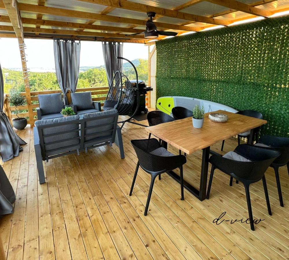 D-View Premium Mobile Home - Panoramic Seaview - 150 M From Beach, Free Parking Drage Exterior foto